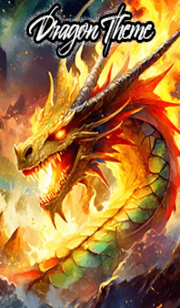 [LINE着せ替え] 【龍の着せかえ】Dragon Theme/10の画像1