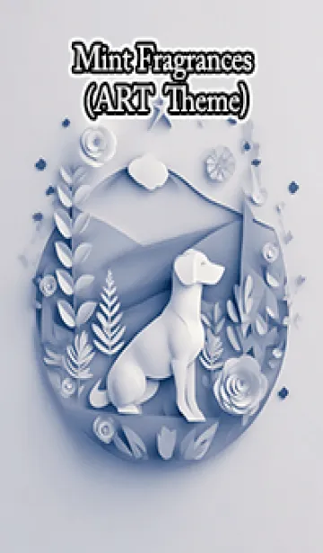 [LINE着せ替え] Mint Fragrance ART Theme111の画像1