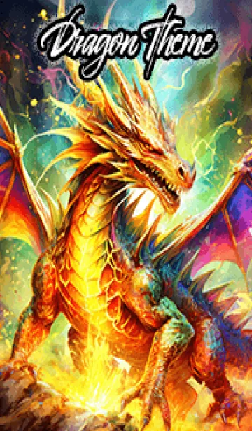 [LINE着せ替え] 【龍の着せかえ】Dragon Theme/11の画像1