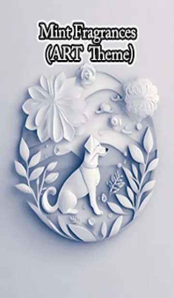 [LINE着せ替え] Mint Fragrance ART Theme112の画像1