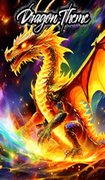 [LINE着せ替え] 【龍の着せかえ】Dragon Theme/13の画像1