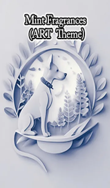 [LINE着せ替え] Mint Fragrance ART Theme114の画像1
