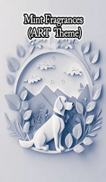 [LINE着せ替え] Mint Fragrance ART Theme115の画像1