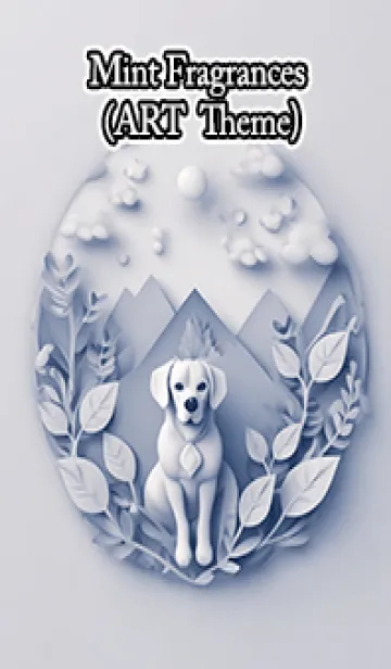[LINE着せ替え] Mint Fragrance ART Theme118の画像1