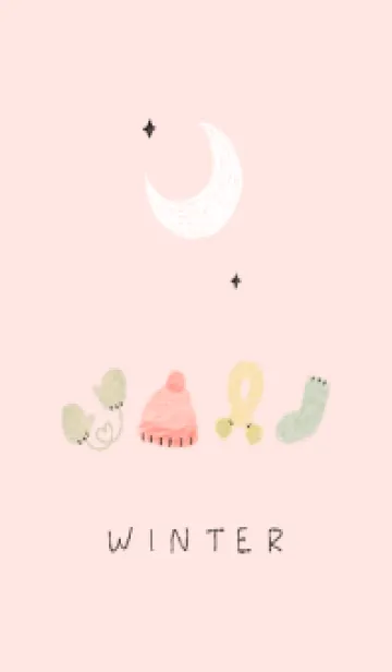 [LINE着せ替え] babypink♡WINTER09_1の画像1