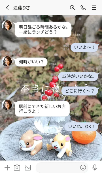[LINE着せ替え] 本当に痩せようYKvの画像3