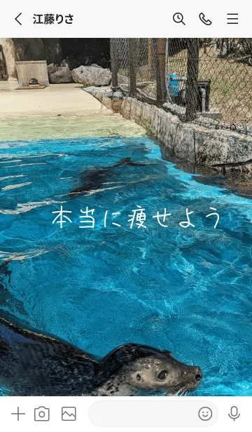 [LINE着せ替え] 本当に痩せようsEHの画像2