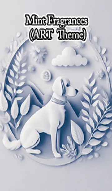 [LINE着せ替え] Mint Fragrance ART Theme120の画像1