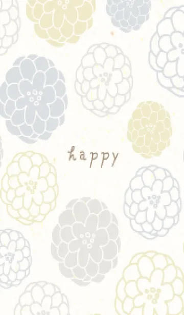 [LINE着せ替え] 鞠 花 シンプル18の画像1