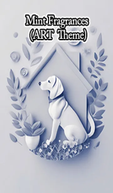 [LINE着せ替え] Mint Fragrance ART Theme129の画像1