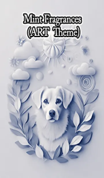 [LINE着せ替え] Mint Fragrance ART Theme128の画像1