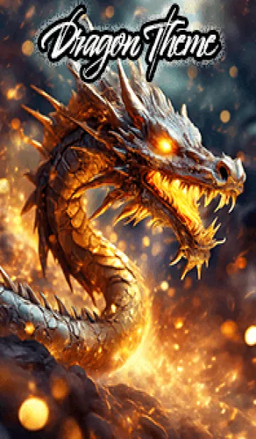 [LINE着せ替え] 【龍の着せかえ】Dragon Theme/26の画像1