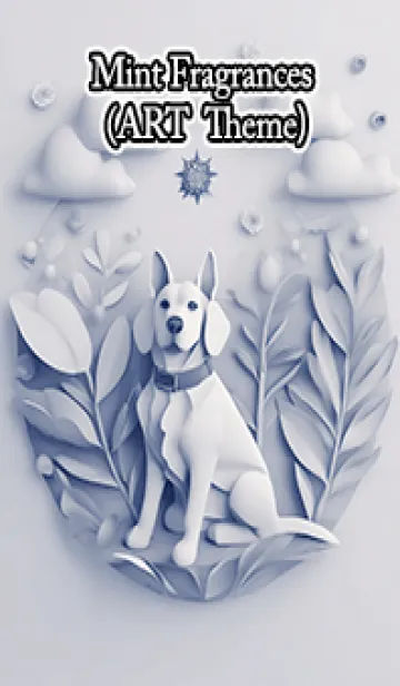 [LINE着せ替え] Mint Fragrance ART Theme127の画像1