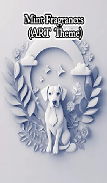 [LINE着せ替え] Mint Fragrance ART Theme126の画像1