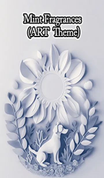 [LINE着せ替え] Mint Fragrance ART Theme125の画像1