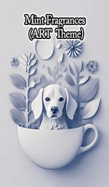 [LINE着せ替え] Mint Fragrance ART Theme122の画像1