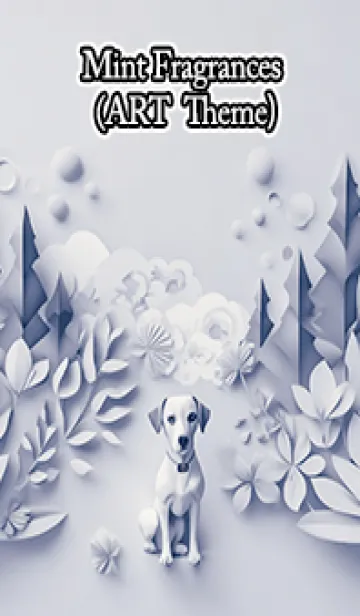 [LINE着せ替え] Mint Fragrance ART Theme121の画像1