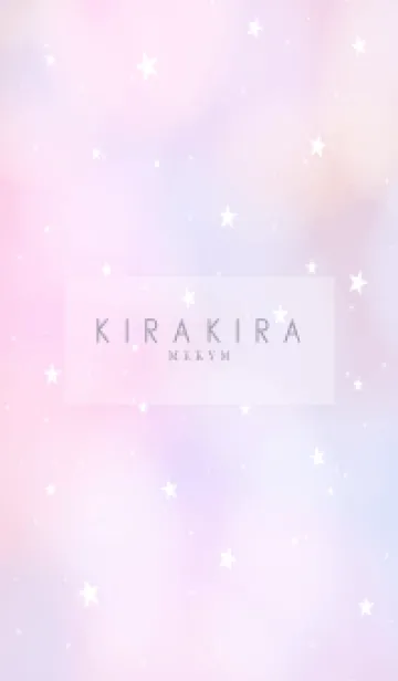 [LINE着せ替え] YUMEKAWAII - KIRAKIRA STAR PINK 2の画像1