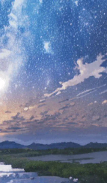 [LINE着せ替え] 秋の夜空#LD327。の画像1