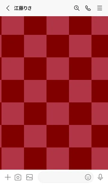 [LINE着せ替え] マルーン■茜色.TKCの画像2