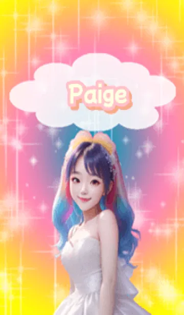 [LINE着せ替え] Paige bride beautiful hair G06の画像1