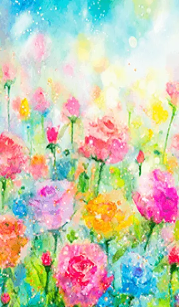 [LINE着せ替え] 薔薇(バラ)の花の着せかえ(R83)の画像1