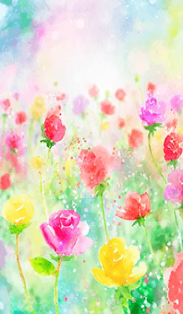 [LINE着せ替え] 薔薇(バラ)の花の着せかえ(R85)の画像1