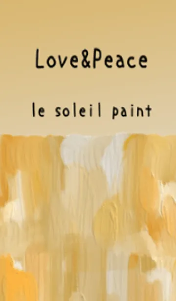 [LINE着せ替え] 油絵アート【le soleil paint 633】の画像1