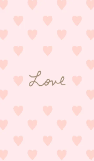 [LINE着せ替え] ハートたくさん 中サイズ2の画像1