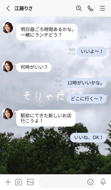 [LINE着せ替え] 本当に痩せようDcWの画像3