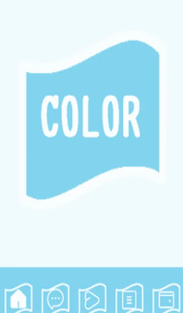 blue color P43の着せ替えメイン画像