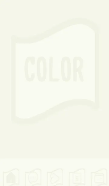 [LINE着せ替え] green color P83の画像1