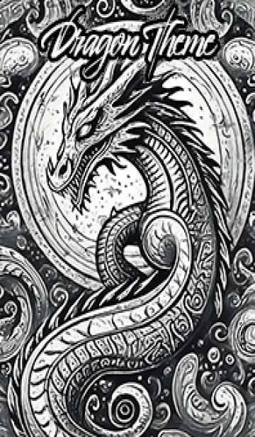 [LINE着せ替え] 【龍の着せかえ】Dragon Theme/51の画像1