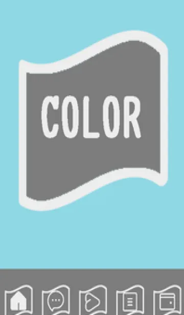 [LINE着せ替え] green color P86の画像1