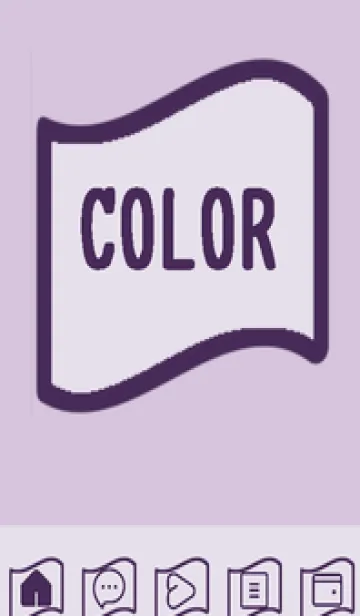 purple color P45の着せ替えメイン画像