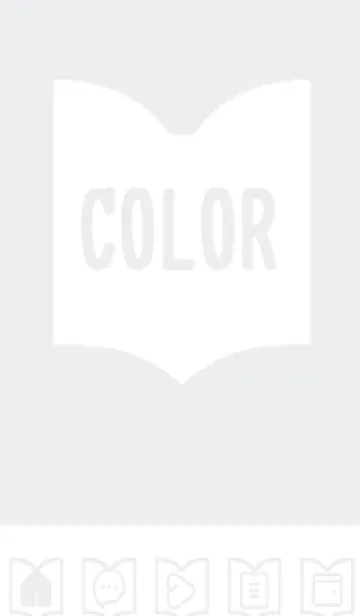 [LINE着せ替え] bw color Q41の画像1