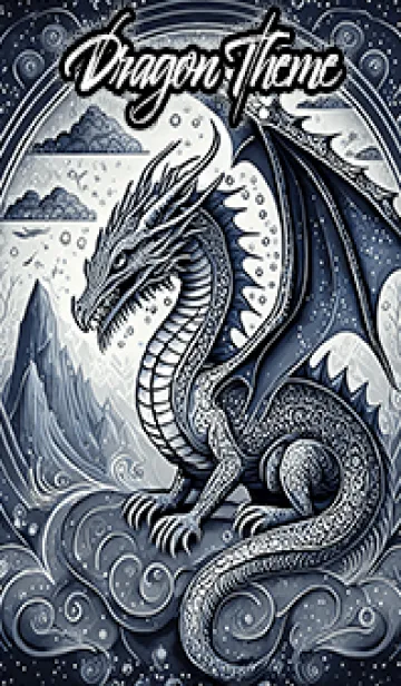 [LINE着せ替え] 【龍の着せかえ】Dragon Theme/55の画像1