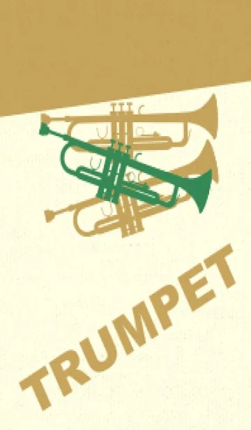 [LINE着せ替え] Trumpet CLR 牧草色の画像1