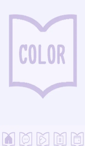 purple color Q44の着せ替えメイン画像