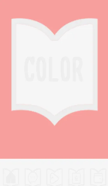 [LINE着せ替え] red color Q41の画像1