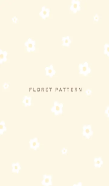 [LINE着せ替え] Floret Pattern - VSC 05-01の画像1