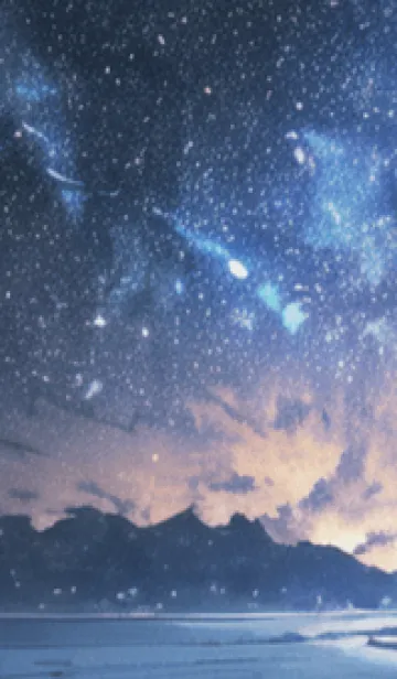 [LINE着せ替え] 秋の夜空#LG04。の画像1