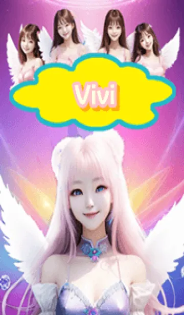 Vivi beautiful angel G06の着せ替えメイン画像