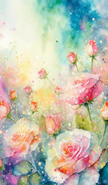 [LINE着せ替え] 薔薇(バラ)の花の着せかえ(R109)の画像1