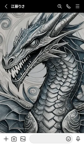 [LINE着せ替え] 【龍の着せかえ】Dragon Theme/69の画像2