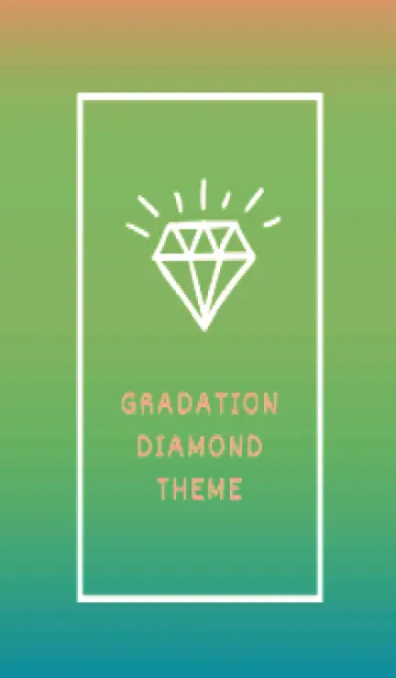 [LINE着せ替え] グラデーション ダイアモンド  324の画像1