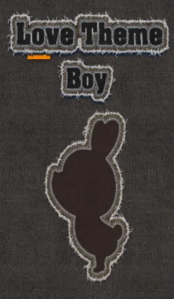 [LINE着せ替え] Rabbit and jeans fabric theme 19の画像1