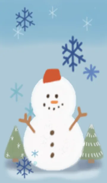 [LINE着せ替え] ふんわり 冬の画像1