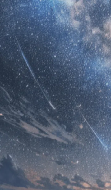 [LINE着せ替え] 秋の夜空#LF122。の画像1