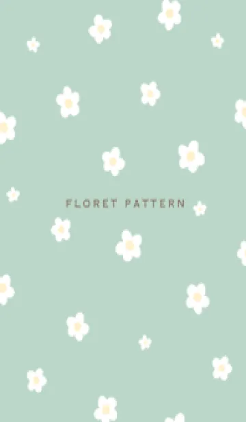 [LINE着せ替え] Floret Pattern - VSC 05-02の画像1